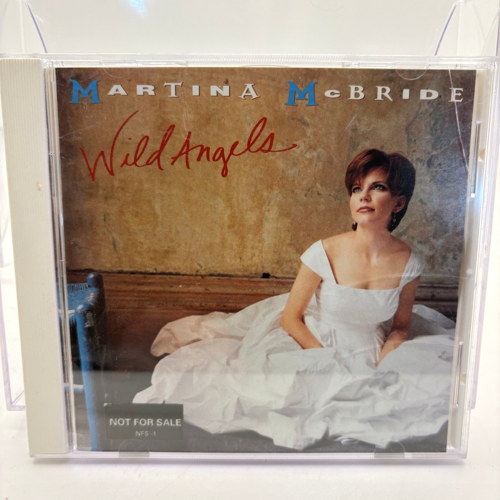 Martina McBride Wild Angels CD Album 1995 RCA‎ Records Promo Not For Sale